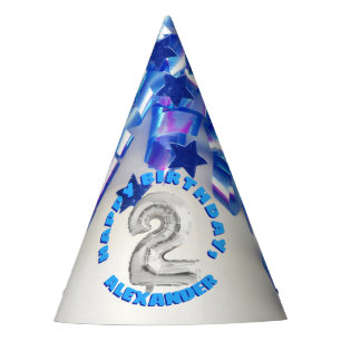 Chapeaux De Fètes Deuxième fête d'anniversaire Garçons de deux ans