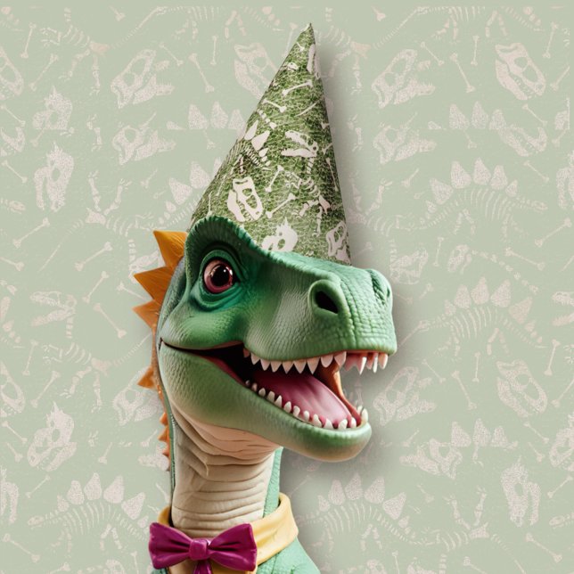Chapeaux De Fètes Dino Dig green (Créateur téléchargé)
