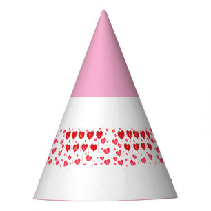 Chapeaux De Fètes Douce Je T'Aime Cœurs Roses Décoration De Fête À C