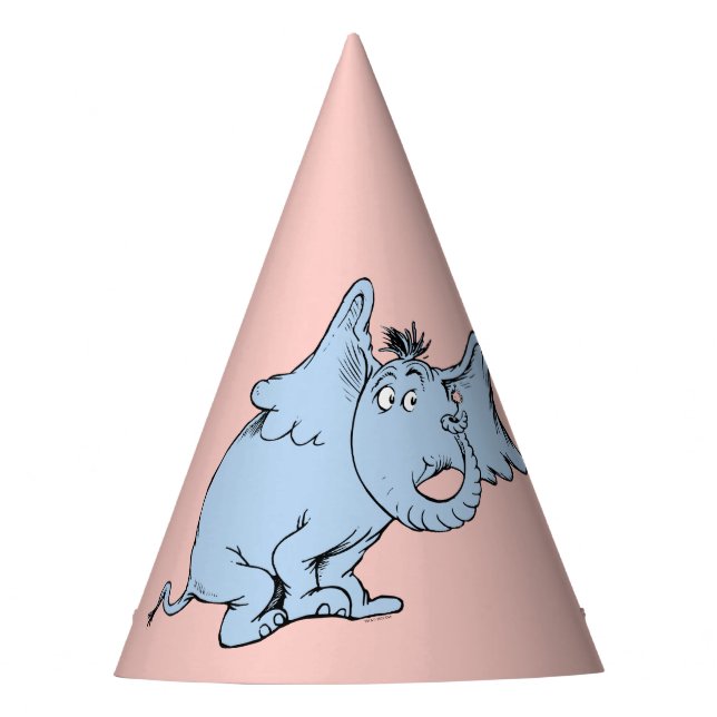Chapeaux De Fètes Dr. Seuss | Horton Vue de côté (Devant)