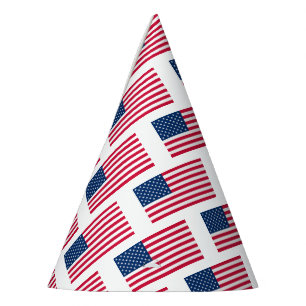 Chapeaux De Fètes Drapeau américain Casquette du Parti Papier Patrio
