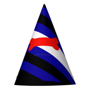 Chapeaux De Fètes Drapeau de fierté de jeu de chiots de SlipperyJoe