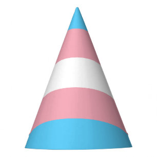 Chapeaux De Fètes Drapeau de fierté de transsexuel