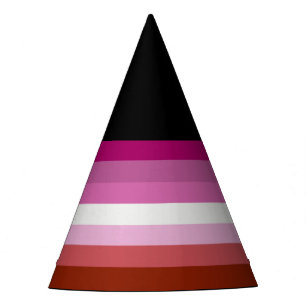 Chapeaux De Fètes Drapeau de fierté lesbienne (Origine)