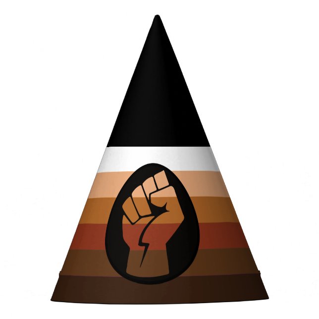 Chapeaux De Fètes Drapeau de fierté POC (Devant)
