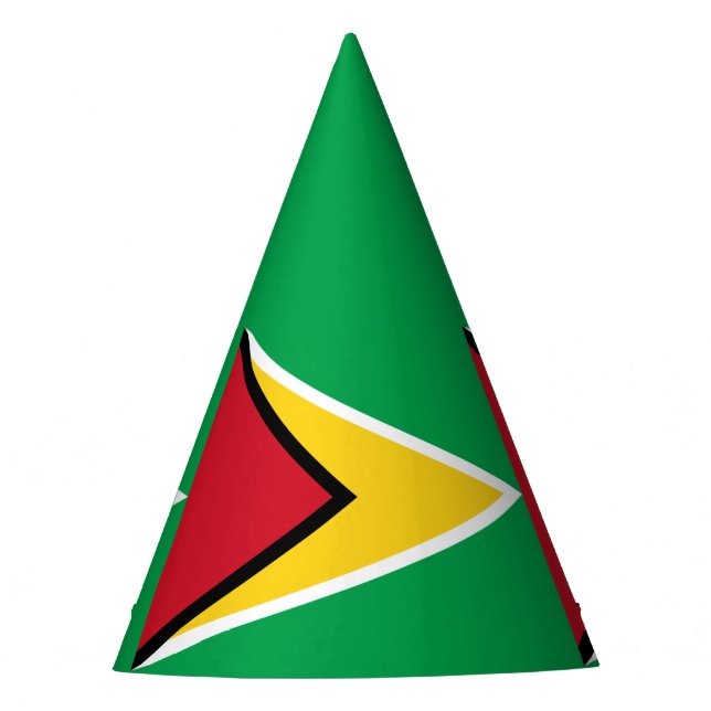Chapeaux De Fètes Drapeau de Guyana (Devant)