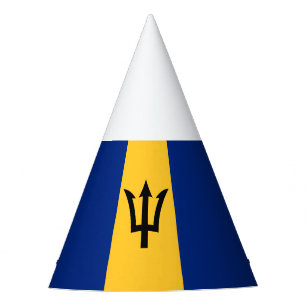 Chapeaux De Fètes Drapeau de la Barbade patriotique