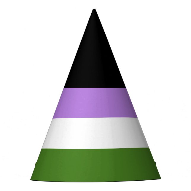 Chapeaux De Fètes Drapeau de la fierté queer (Devant)