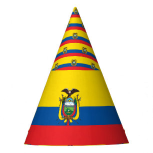 Chapeaux De Fètes Drapeau de l'Equateur