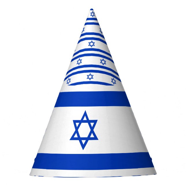 Chapeaux De Fètes Drapeau de l'Israël (Devant)