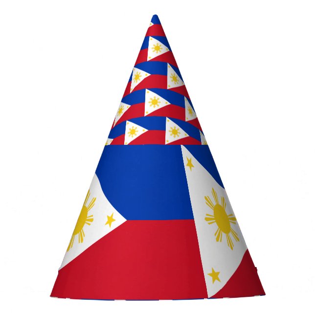 Chapeaux De Fètes Drapeau de Philippines (Devant)