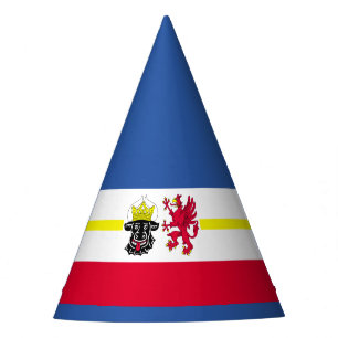 Chapeaux De Fètes Drapeau du Casquette du parti Mecklembourg-Poméran