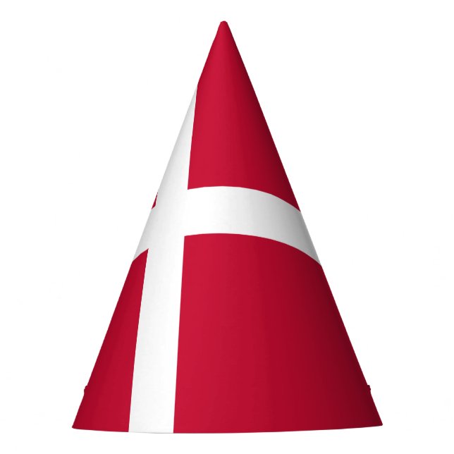 Chapeaux De Fètes Drapeau du Danemark (Devant)