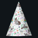 Chapeaux De Fètes Dream Funny Koalas<br><div class="desc">Chapéu de festa com ilustração coalas fofofos bons sonhos.</div>