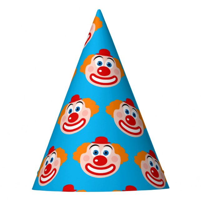 Chapeaux De Fètes Drôle clown enfant's Birthday party casquettes (Devant)