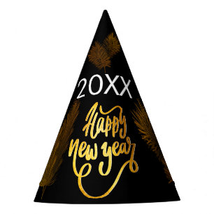 Chapeaux De Fètes Elegant Gold Pine Corporate New Year Celebration