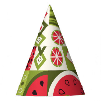 Chapeaux De Fètes Éléments décoratifs de pastèque Art