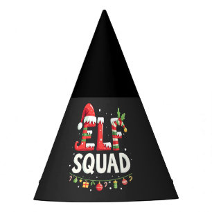 Chapeaux De Fètes Elf Squad Drôle Correspondant