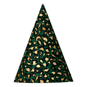 Chapeaux De Fètes Emerald et Gold Safari Series Design 1