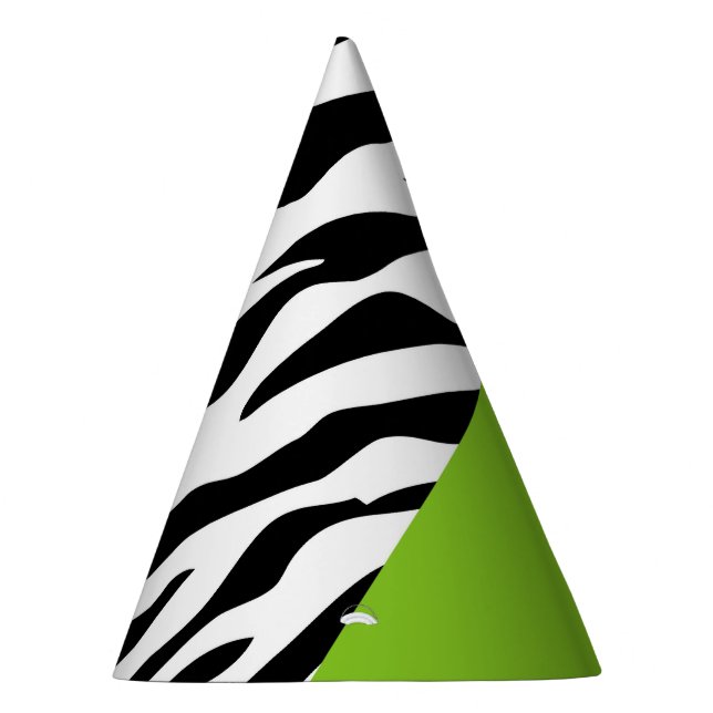 Chapeaux De Fètes Empreinte de léopard, Zebra Print, Poster de anima (Droite)