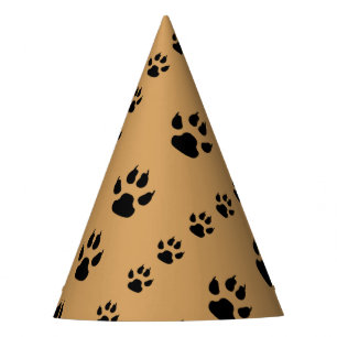 Chapeaux De Fètes Empreintes de pattes chiots