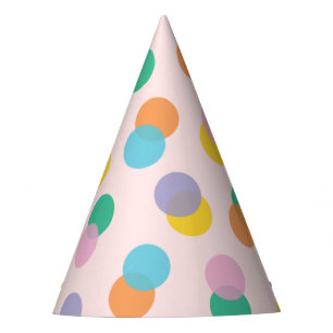 Chapeaux De Fètes Enfants Confetti colorés