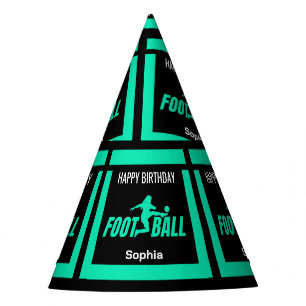 Chapeaux De Fètes Équipe d'anniversaire de la joueuse de football ve