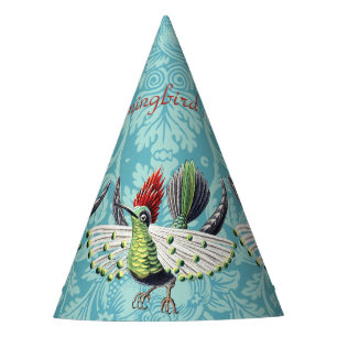 Chapeaux De Fètes Ernst Haeckel Colibri Coloré Art de la Nature