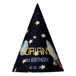 Chapeaux De Fètes Espace 1er Anniversaire Premier Voyage Autour Du S