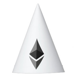 Chapeaux De Fètes Ethereum Grey Icon Party Casquette