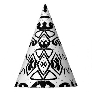 Chapeaux De Fètes Ethnic Aztec, Motif Vintage à rayures.