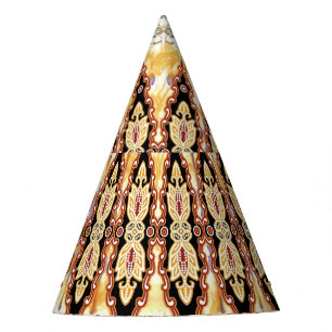 Chapeaux De Fètes Ethnic Mughal : motif numérique floral