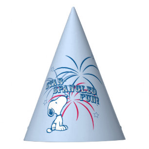 Chapeaux De Fètes Étoile Snoopy Fun Spangé