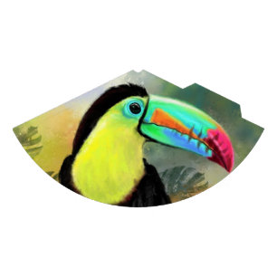 Chapeaux De Fètes Exotique Tropical Toco Toucan Bird - Peinture Mign