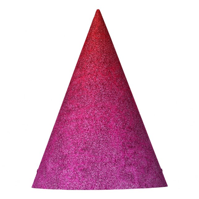 Chapeaux De Fètes Falln Valentine Parties scintillant Gradient (Devant)