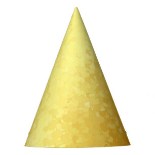 Chapeaux De Fètes Faux Gold Hearts Party Modèle sur mesure tendance