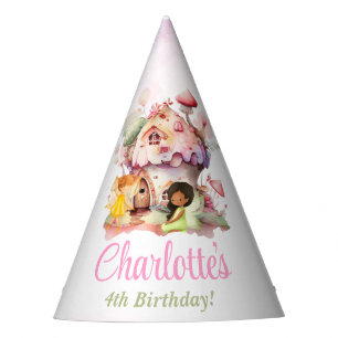 Chapeaux De Fètes Fbattage et Twirl Fairy Casquette de fête d'annive