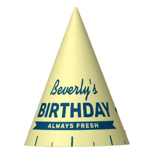 Chapeaux De Fètes Fête d'anniversaire avec un bâton de beurre person