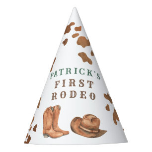 Chapeaux De Fètes Fête d'anniversaire Cowboy Wild West 1er Rodéo