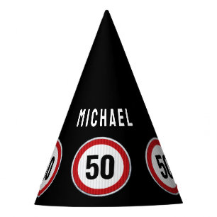 Chapeaux De Fètes Fête d'anniversaire d'âge PERSONNALISÉ avec pannea