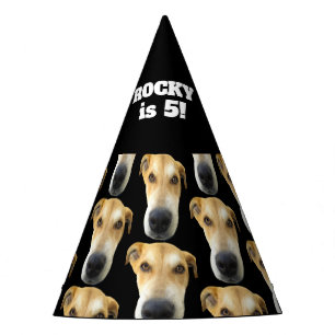 Chapeaux De Fètes Fête d'anniversaire de chien Photo personnalisée