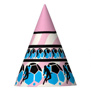 Chapeaux De Fètes Fête d'anniversaire de fille de football, Cadeau d