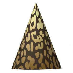 Chapeaux De Fètes Fête d'anniversaire de la jungle sauvage avec impr
