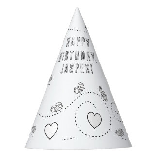 Chapeaux De Fètes Fête d'anniversaire de Lady Bug - Couleur votre pr