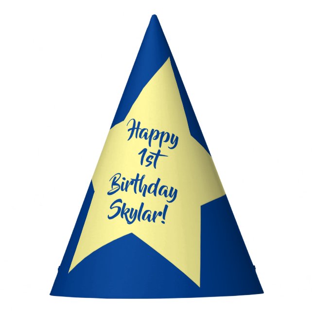 Chapeaux De Fètes Fête d'anniversaire de l'étoile (Devant)