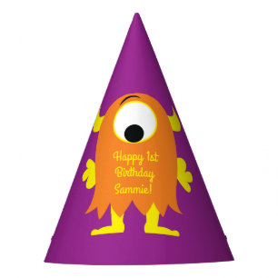 Chapeaux De Fètes Fête d'anniversaire de Monster