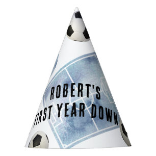 Chapeaux De Fètes Fête d'anniversaire de première année de football