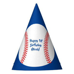 Chapeaux De Fètes Fête d'anniversaire de sports mignons de base-bal