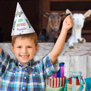 Chapeaux De Fètes Fête d'anniversaire des animaux de la ferme de chè