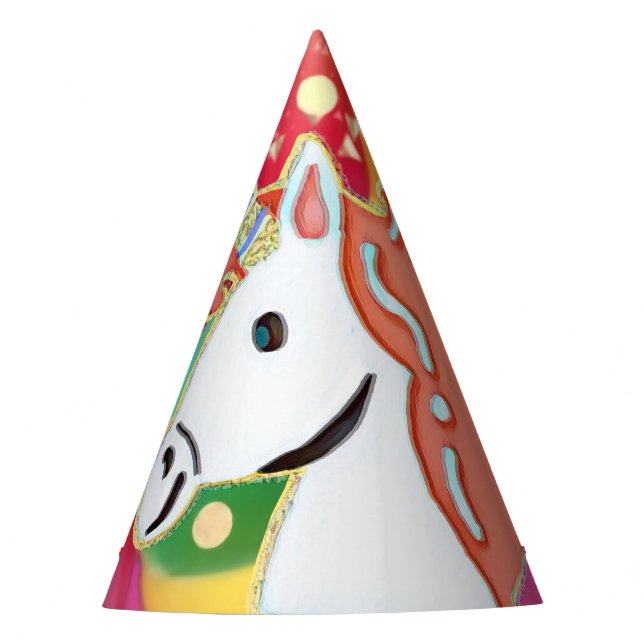 Chapeaux De Fètes Fête d'anniversaire licorne  (Devant)